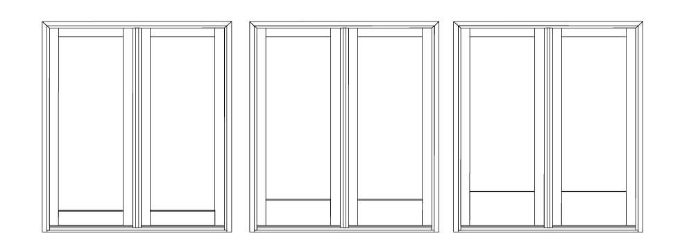 folding door sizing