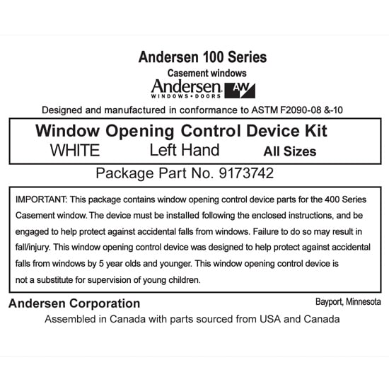 WOCD kit label